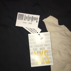 Solid black Irma XXS